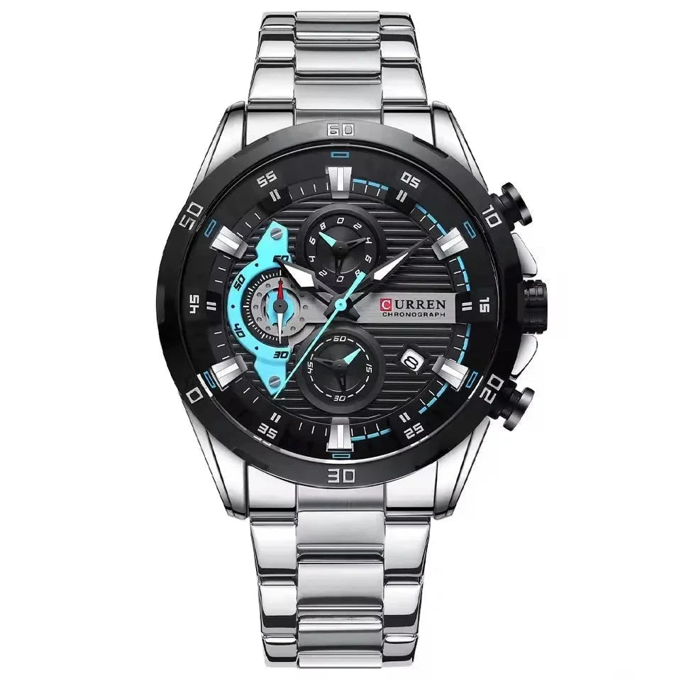 Men’s Versatile and Water-Resistant Watch – Bruges Prestige Men’s Versatile and Water-Resistant Watch – Bruges Prestige Silver