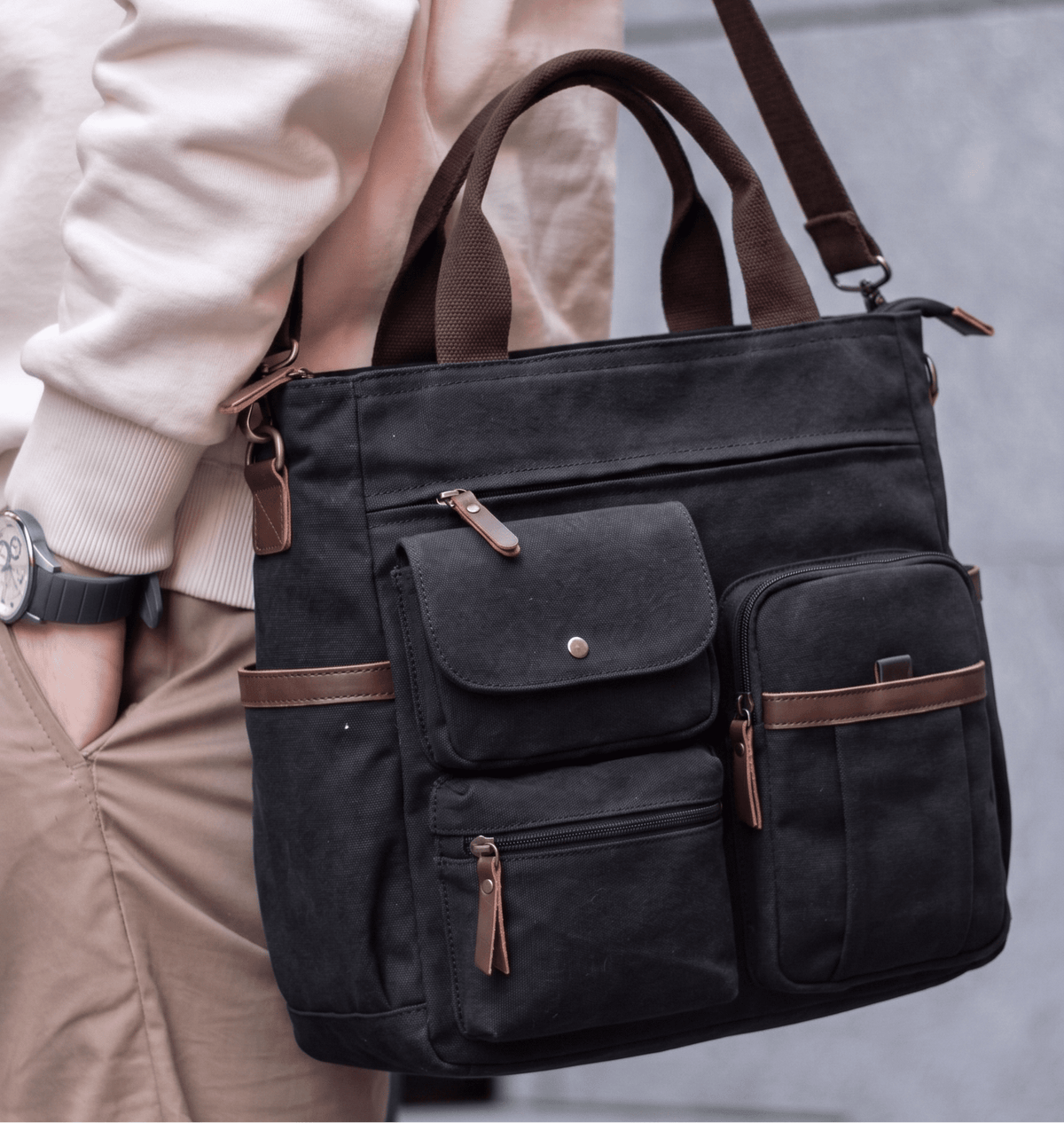 Men’s Water-Resistant Professional Bag – Morphon Men’s Water-Resistant Professional Bag – Morphon 