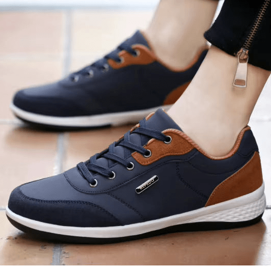Men’s Waterproof Leather Sneakers – Vastilen Men’s Waterproof Leather Sneakers – Vastilen 