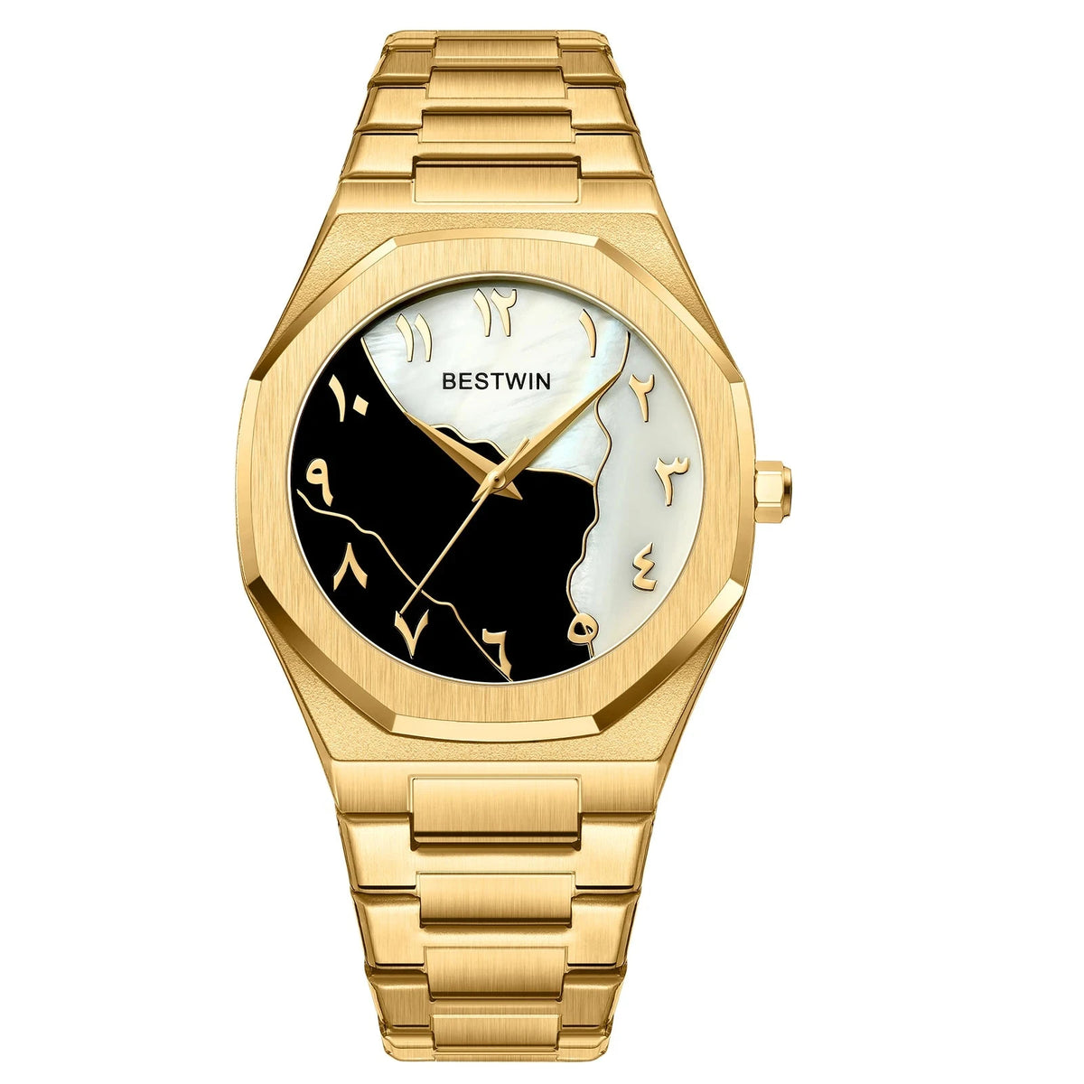 Multifunction Men's Watch Resistant to Impacts and Water Resistance - Nocturne Multifunction Men's Watch Resistant to Impacts and Water Resistance - Nocturne Gold