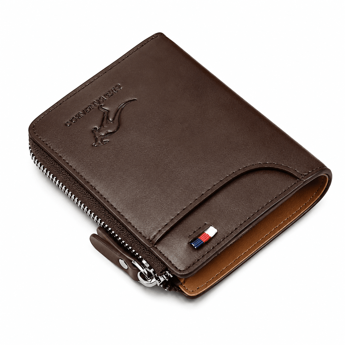 NobleGuard RFID Zip Wallet NobleGuard RFID Zip Wallet Brown