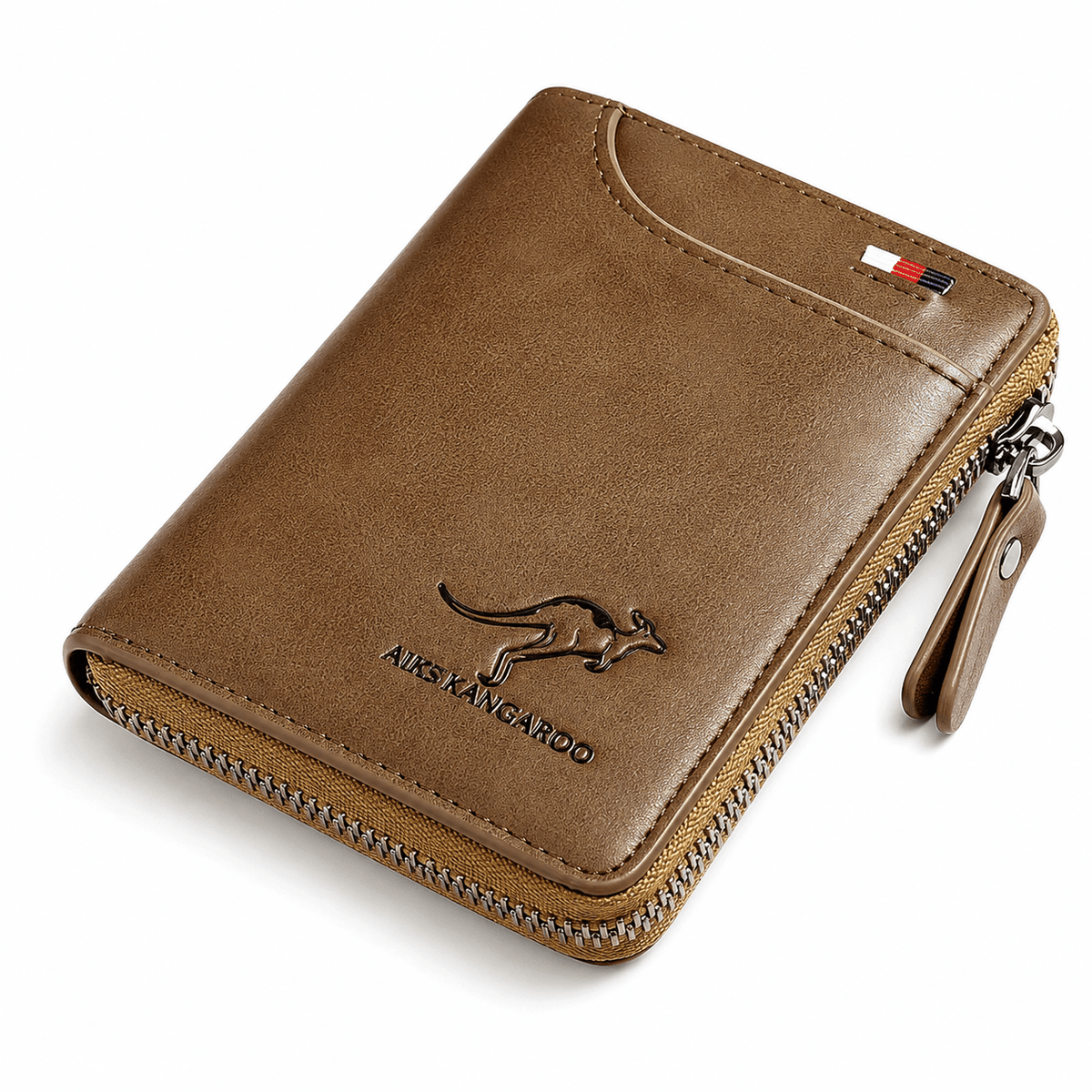 NobleGuard RFID Zip Wallet NobleGuard RFID Zip Wallet Khaki