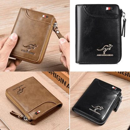 NobleGuard RFID Zip Wallet NobleGuard RFID Zip Wallet Mavietto Store 1 Khaki 1 Black 