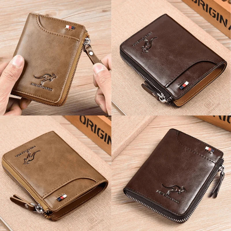 NobleGuard RFID Zip Wallet NobleGuard RFID Zip Wallet Mavietto Store 1 Khaki 1 Brown 