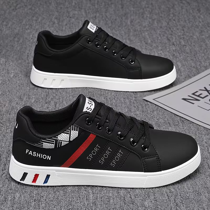 Non-Slip Casual Men's Sneakers - NoirPulse Non-Slip Casual Men's Sneakers - NoirPulse 
