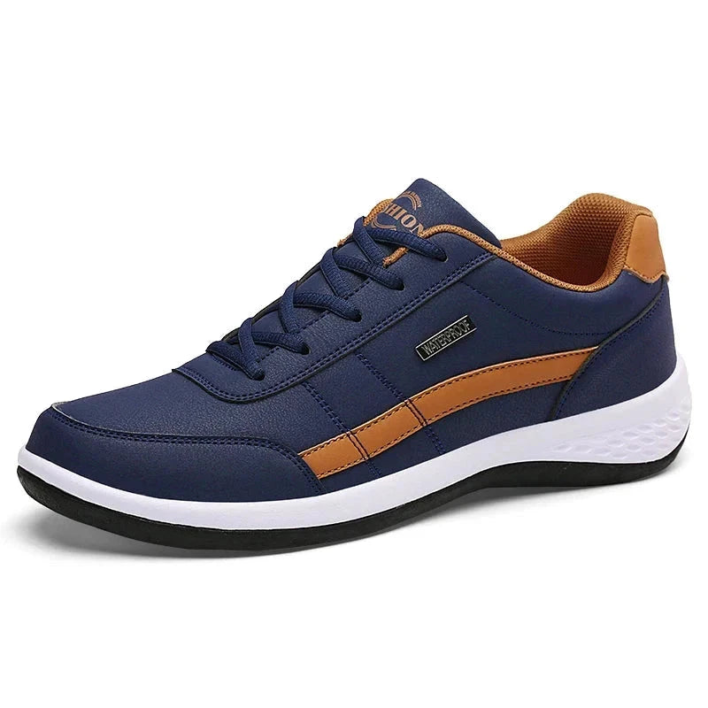 Non-Slip Men's Casual Sneakers - Harrison Non-Slip Men's Casual Sneakers - Harrison Navy blue