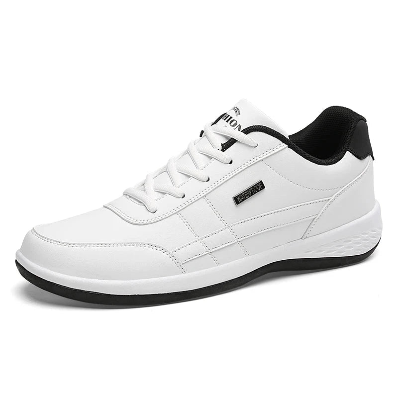 Non-Slip Men's Casual Sneakers - Harrison Non-Slip Men's Casual Sneakers - Harrison White