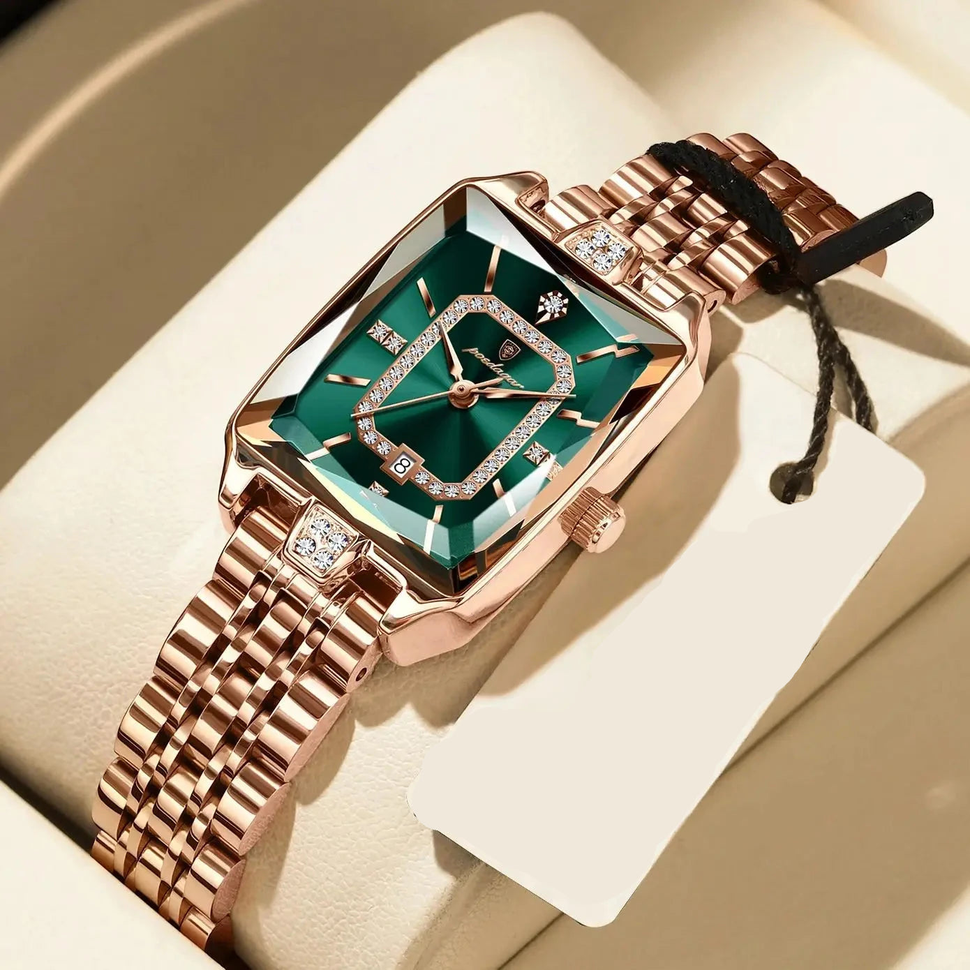 POEDAGAR Luxury Woman Watch Waterproof Date High Quality Casual Ladies Wristwatch Stainless Steel Quartz Elegant Women's Watches Mavietto Store 