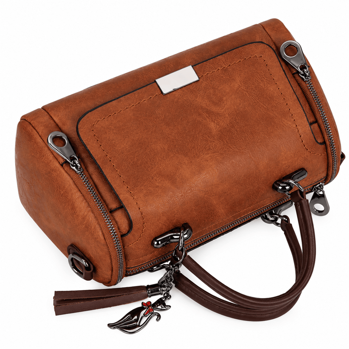 Structured Women’s Leather Handbag – Stylish, Elegant & Spacious | Charlotte Structured Women’s Leather Handbag – Stylish, Elegant & Spacious | Charlotte 