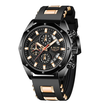 Titan Vortex Chrono – Luxury Men’s Watch Titan Vortex Chrono – Luxury Men’s Watch Mavietto Store Black Rose Gold 