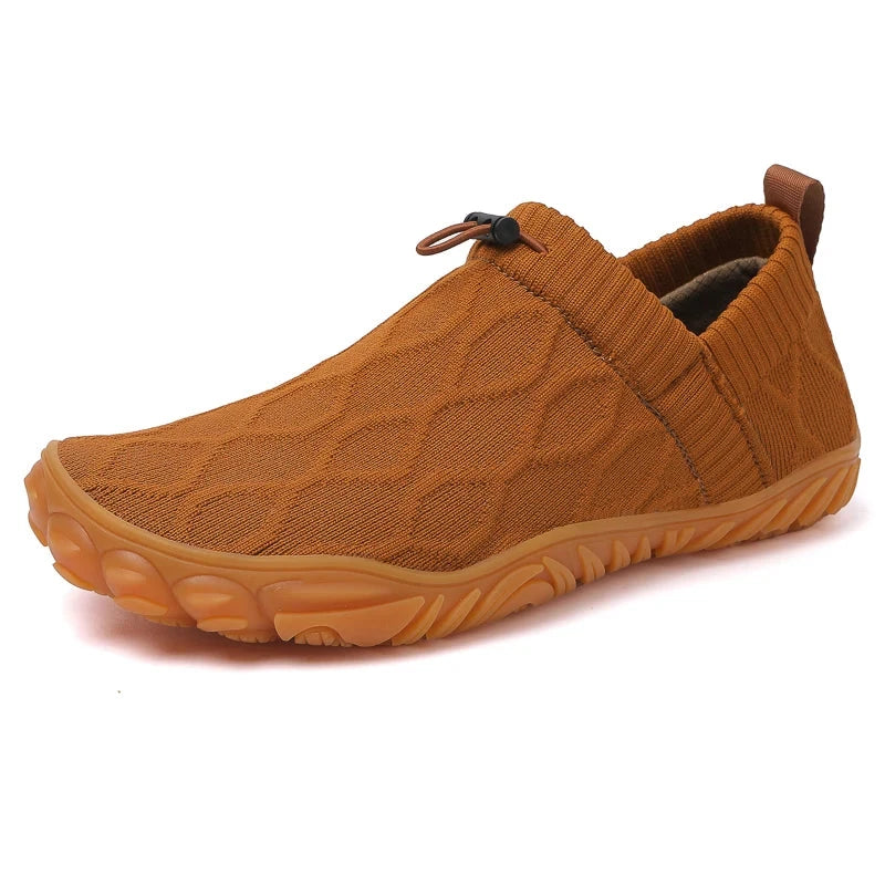 Unisex Barefoot Slip-On Shoes - Minimalist Wide Toe Box Flexible Sneakers Horizon Unisex Barefoot Slip-On Shoes - Minimalist Wide Toe Box Flexible Sneakers Horizon Brown