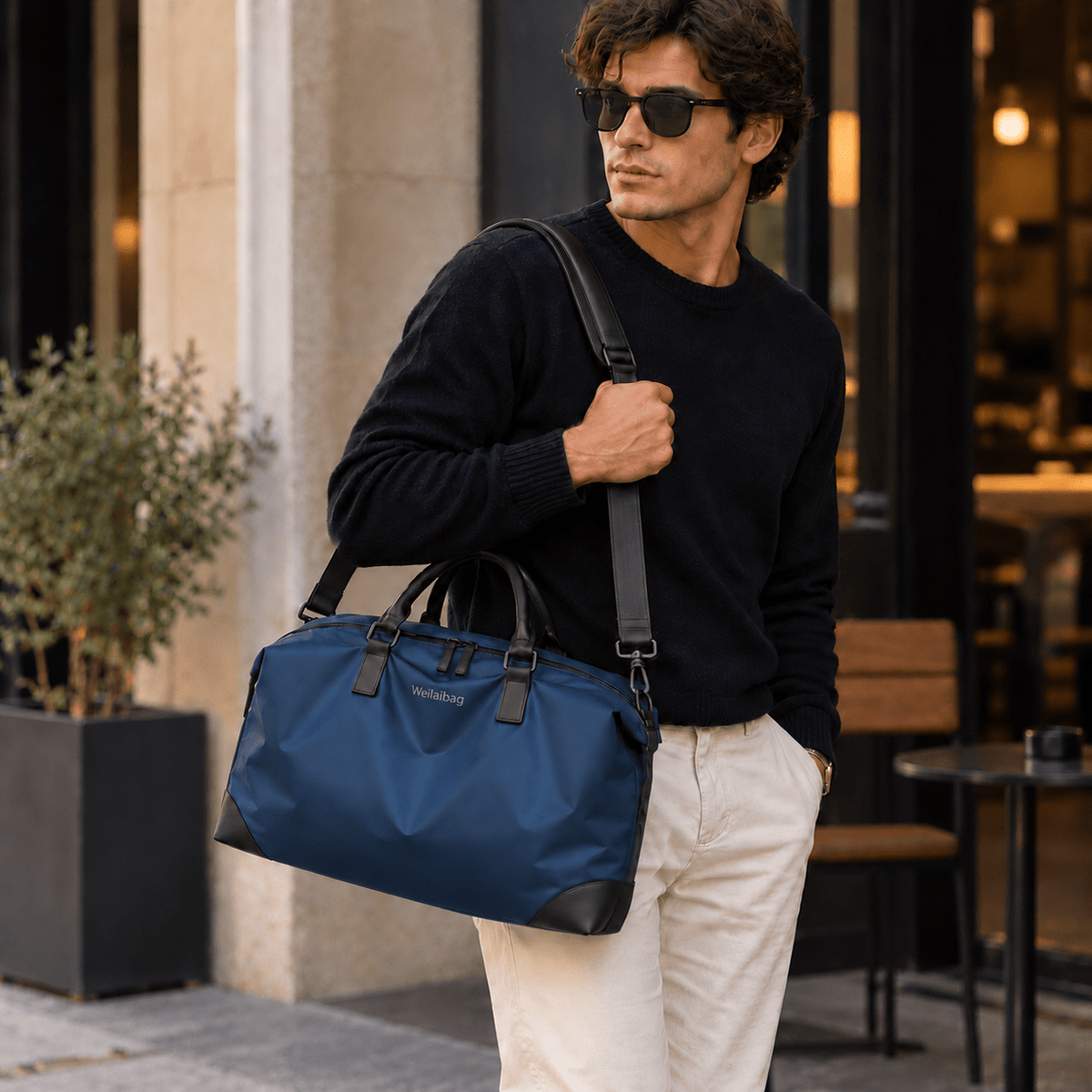 Unisex Leather Tote Bag with Spacious Interior and Elegant Design | MONTREL Multifunctional Unisex Leather Tote Bag with Spacious Interior and Elegant Design | MONTREL 