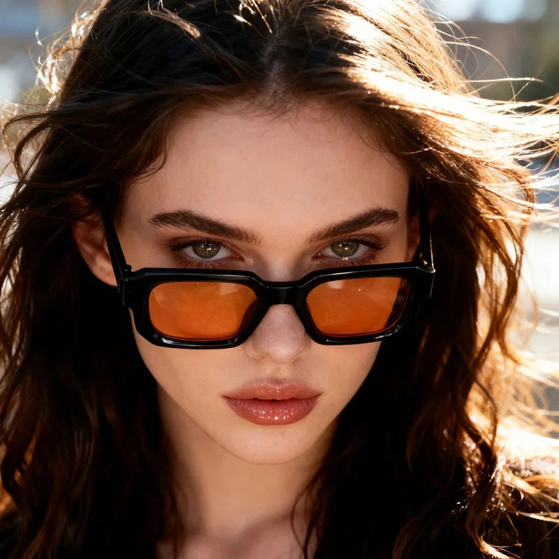 Unisex Rectangular Sunglasses with UV400 Protection (2-Piece Set) – Lévianie Unisex Rectangular Sunglasses with UV400 Protection (2-Piece Set) – Lévianie 