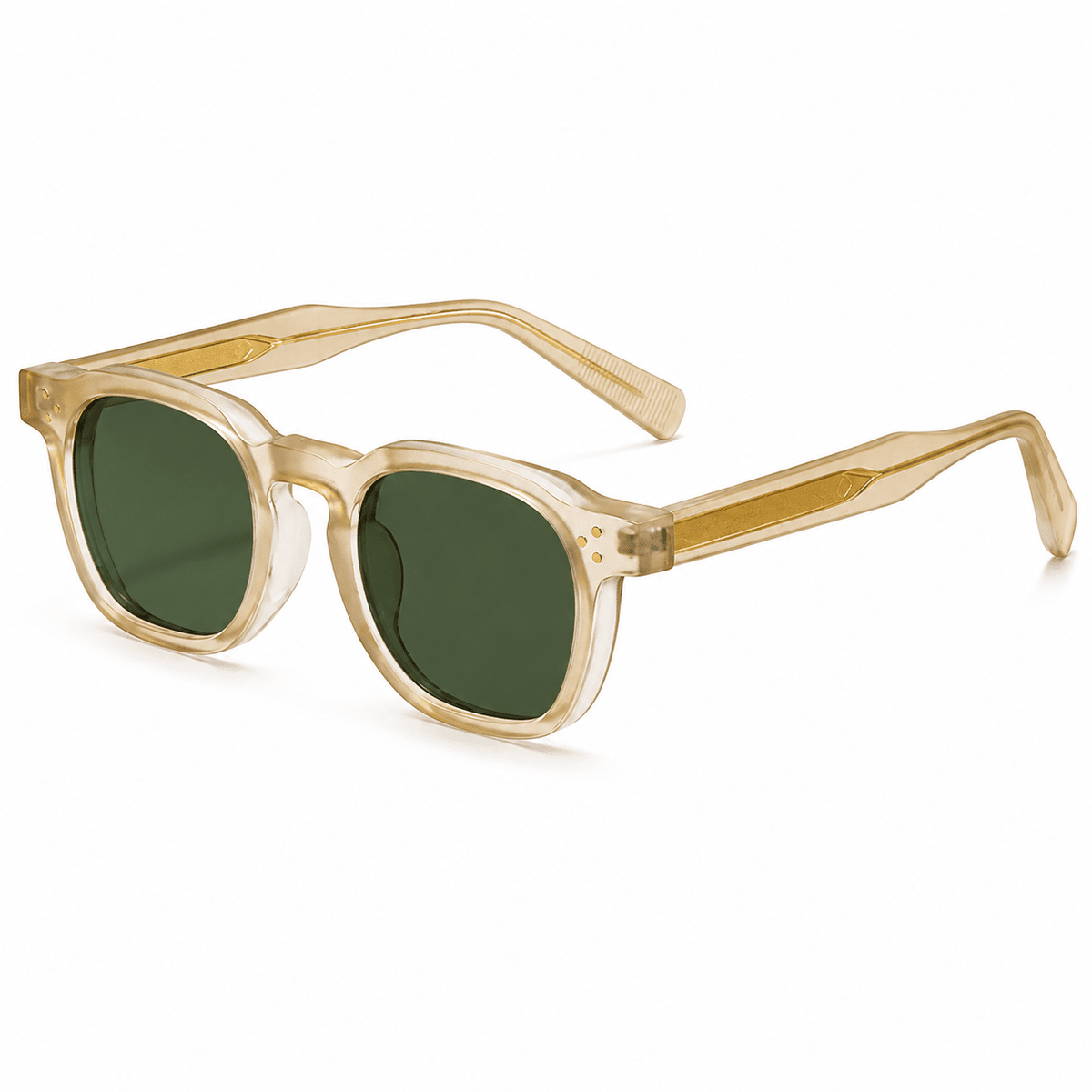 Unisex, Versatile & Elegant Sunglasses with UV400 Protection – ASTRALIS Unisex, Versatile & Elegant Sunglasses with UV400 Protection – ASTRALIS Brown Green