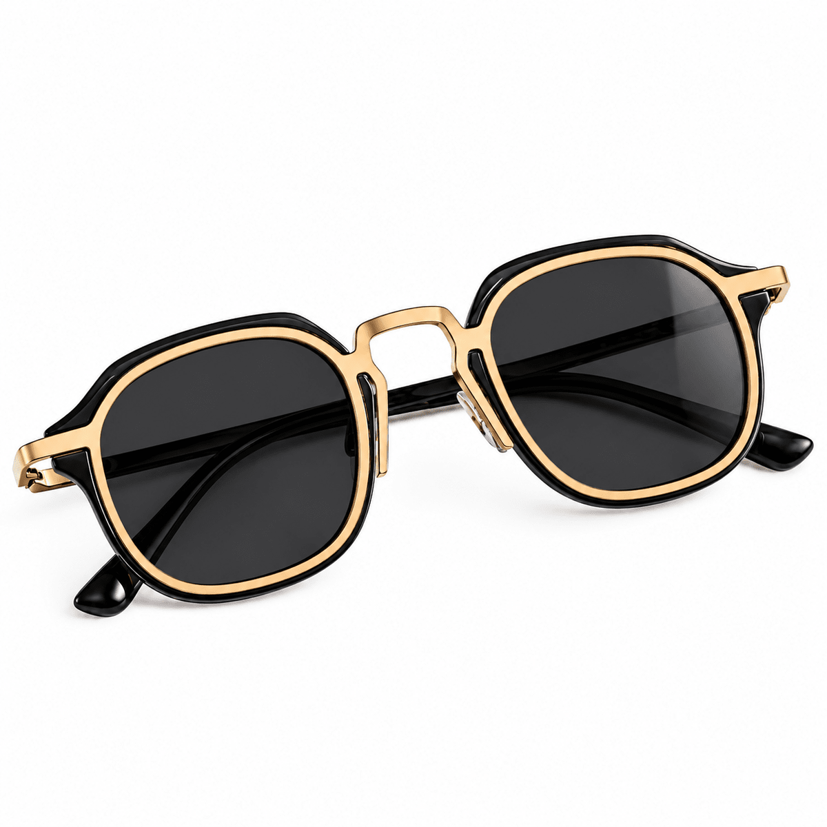 Unisex Vintage-Style Sunglasses with UV400 Protection – MONOLITH Unisex Vintage-Style Sunglasses with UV400 Protection – MONOLITH Black Style