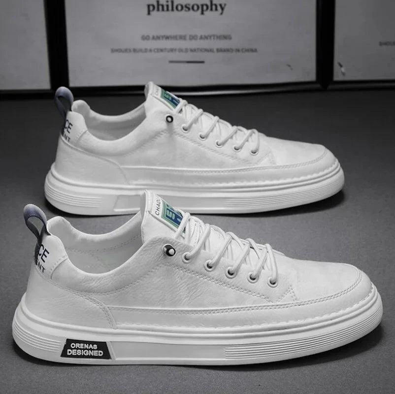 Versatile and Casual Men's Leather Sneakers - Bennett Versatile and Casual Men's Leather Sneakers - Bennett 