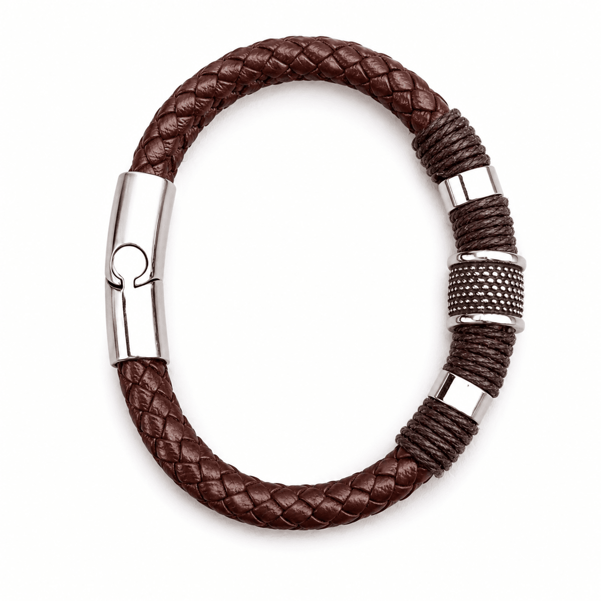 Versatile Leather Men’s Bracelet with Executive Design | ZAVRELL Versatile Leather Men’s Bracelet with Executive Design | ZAVRELL 