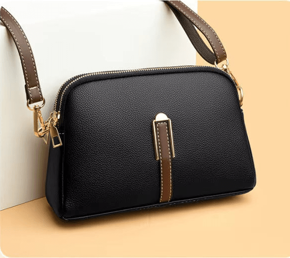 Women's Elegant Crossbody Bag - Premium Leather Shoulder Purse Women's Elegant Crossbody Bag - Premium Leather Shoulder Purse 