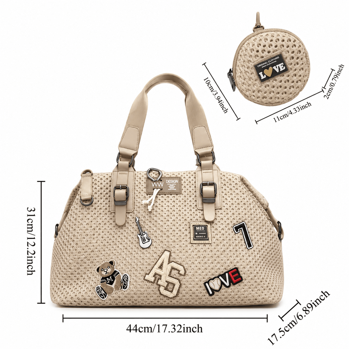 Women's Large-Capacity Casual Tote Bag with a Versatile Design – Zayra Raven Women's Large-Capacity Casual Tote Bag with a Versatile Design – Zayra Raven 