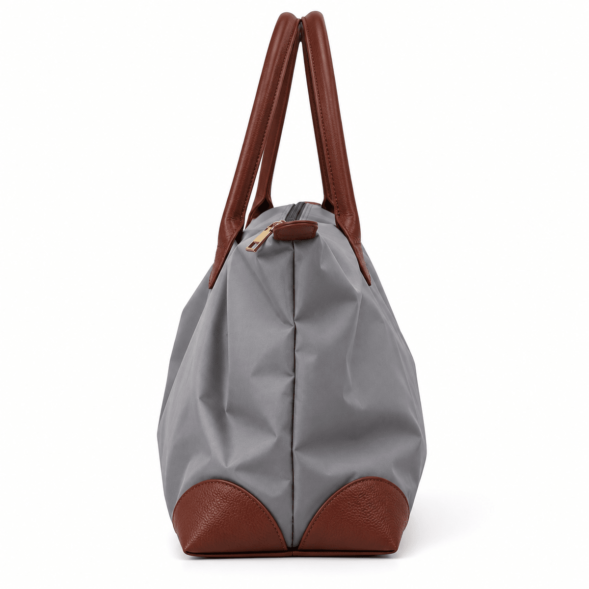 Women's Large-Capacity Waterproof Tote Bag with Leather Trim – VERONNE Women's Large-Capacity Waterproof Tote Bag with Leather Trim – VERONNE 