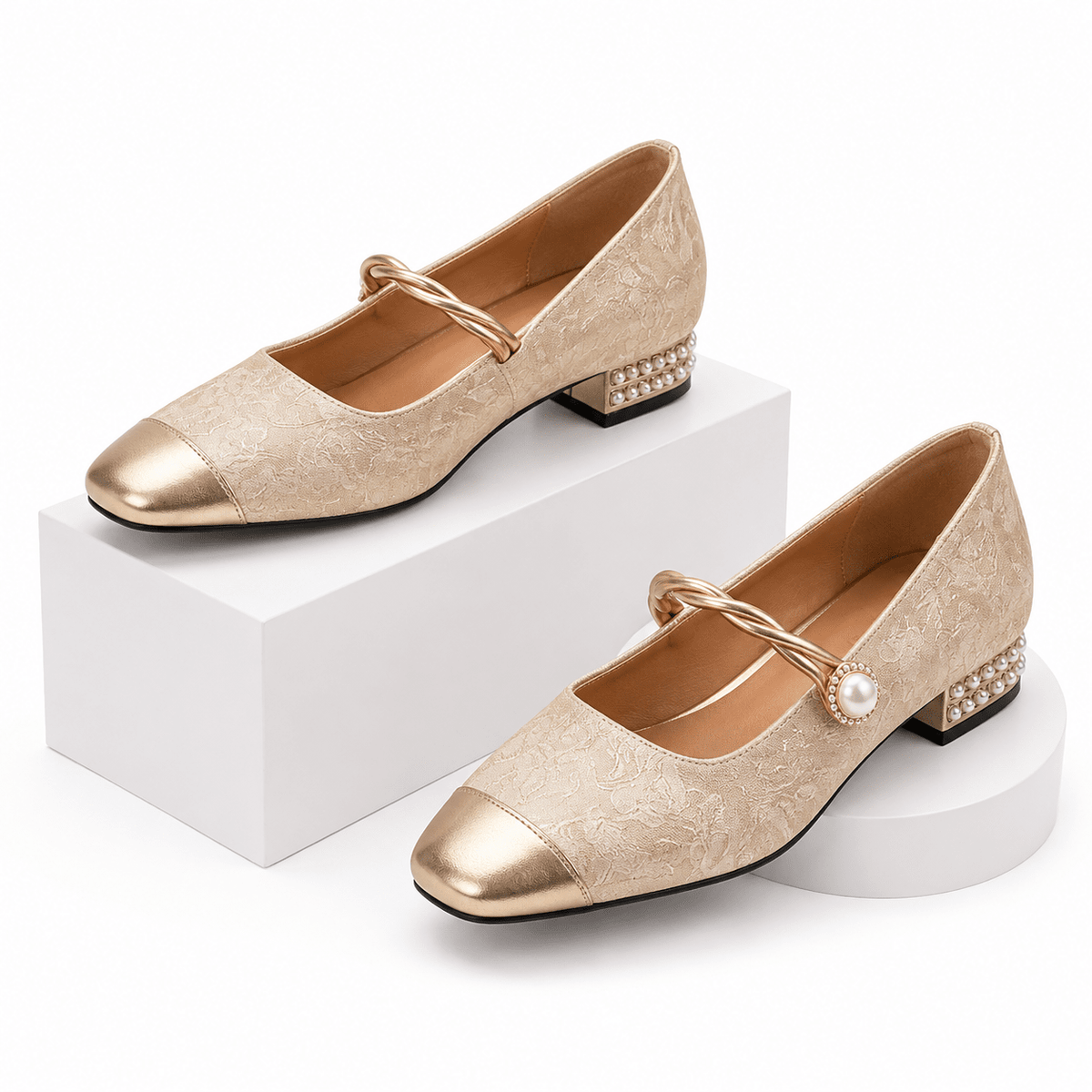 Women's Leather Mary Jane Flats – Elegant, Lightweight & Casual | Camillie Women's Leather Mary Jane Flats – Elegant, Lightweight & Casual | Camillie Off White
