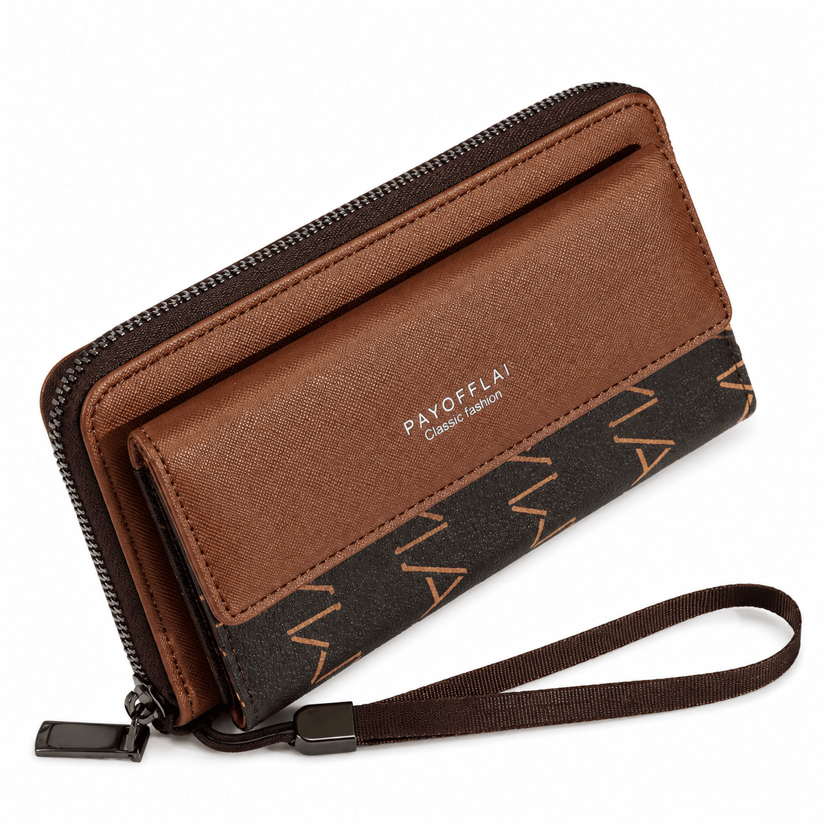 Women’s Leather Organizer Wallet – Vionelle Women’s Leather Organizer Wallet – Vionelle Brown Elegance