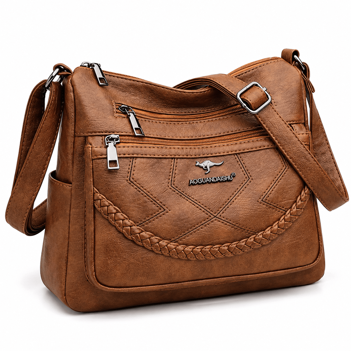 Women’s Leather Shoulder Bag – Classic, Spacious & Elegant | Rosalie Women’s Leather Shoulder Bag – Classic, Spacious & Elegant | Rosalie 