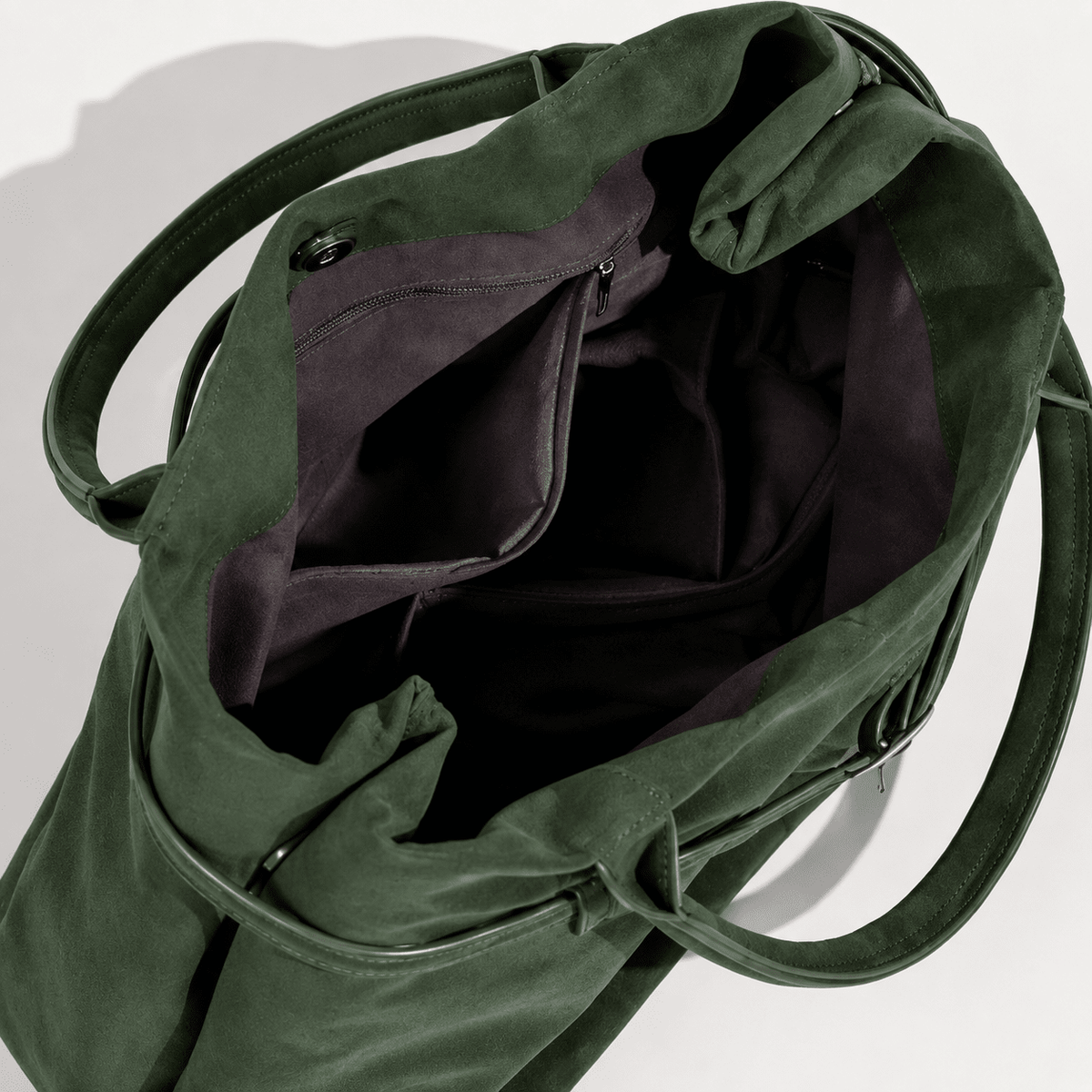 Women's Suede Shoulder Bag — Delicate & Elegant Design | Maeline Women's Suede Shoulder Bag — Delicate & Elegant Design | Maeline 