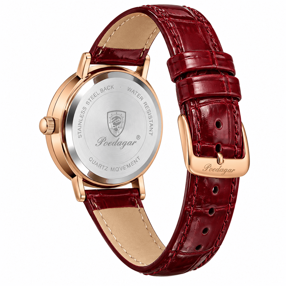 Women's Wristwatch with an Ultra-Thin Leather Strap and Charming Design – Élora Éveline Women's Wristwatch with an Ultra-Thin Leather Strap and Charming Design – Élora Éveline 